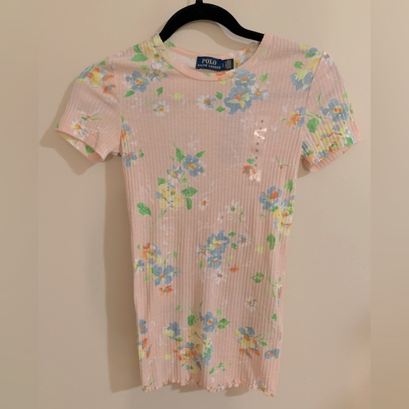 Polo Ralph Lauren floral short-sleeve T-shirt - Picture 9 of 9